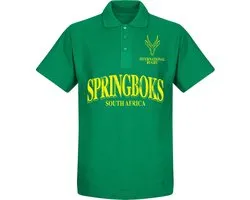Zuid Afrika Springboks Rugby Polo - Groen - S