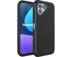 Tudia Fairphone 5 Hoesje MergeGrip Zwart