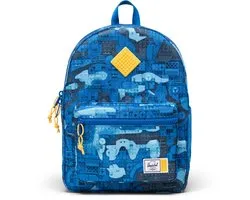 Herschel vrijetijdsrugzak rugzak LEGO Heritage Kids Backpack 20L Abstract Bricks Blue blauw