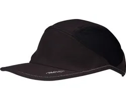 Avento Runningcap - Basic Black - Quick Dry - Zwart