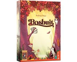 999 Games - Bosbuit - Legspel - Bordspel - Vrolijk bouw- en planningsspel - Familiespel - Gezelschapsspel - Klein cadeautje