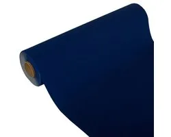 Tafellopers "ROYAL Collection" 24 m x 40 cm donkerblauw