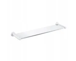 Omnires Modern Project Glazen Plank 55cm Mat Wit MP60930WM