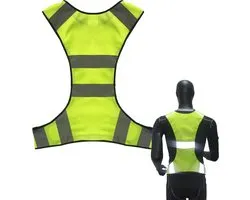 Reflecterend hardloopvest - X vorm hardloopvest - Jogging reflectie vest - Safety Vest - Veiligheidsvest - Hardloop veiligheidsvest - LOUZIR