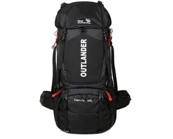 Meedeer 60L Rugzak-Wandelrugzak-Grote capaciteit-waterdichte-Backpack-ultralichte-Heren Dames Trekkingrugzak Reisrugzak-met Regenhoes, Backpacker Rugzak voor Wandelen, Bergbeklimmen, Kamperen, Reissporten
