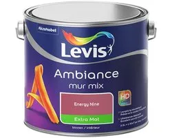 Peinture pour les murs Levis Ambiance - Extra Mat - Colorfutures 2021 - Energy Nine - 2,5 L.