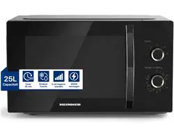 Four combiné numérique Heinner 25 Litres - 6 Programmes avec minuterie - 900W - Micro-ondes Noir