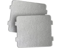 2x plaque en mica Dparts compatible avec Bosch Siemens Whirlpool Hotpoint Ariston Indesit - Plaque en mica n° C00293815 - 482000032027 - 49006032 - 00606320