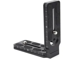 L-beugel Quick Release Plate voor draadloze CamFi-controller - Aluminiumlegering - Stabiele montage - Duurzaamheid
