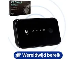 CS Global Mifi Router – Mifi – Couverture Mondiale – Routeur 4G – Clé 4G – Routeur Wifi – Routeur Mifi Avec Carte Sim – 15 Appareils