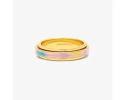Pura Vida - Tie Dye Fidget Ring-Maat 7