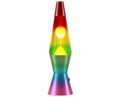 i-total - LED Lava Lamp Spaceship - regenboog
