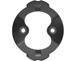 Fietscomputer Mount Base Reparatieset voor Garmin Edge 540 840 GPS Computer Aluminiumlegering Montagebeugel met Schroeven (Aluminiumlegering)