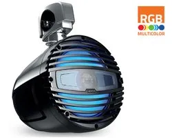 Hertz HTX 8 M-CL-W zwarte Marine Speaker Tower 8" met 200W Buismontage
