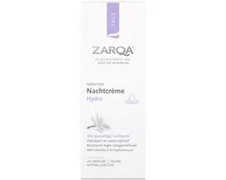 ZARQA Nachtcreme Hydra - 50ml - Hypoallergeen - hydraterend