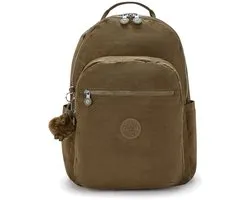 Kipling SEOUL Dames Rugzak - Smooth Khaki