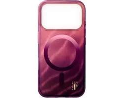iDeal of Sweden Clear Case geschikt voor MagSafe geschikt voor iPhone 18 Pro Max / 17 Pro Max - Cherry Lacquer