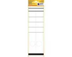 Avery Zweckform 10x Étiquettes à dossier unique étroit long 297x38mm blanc