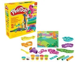 Play-Doh Klei Set Met Kleurrijke Wilde Dieren - Playdoh Dieren Kleiset