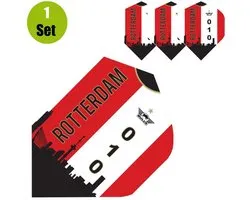 Bull's Design 100 Rotterdam Skyline Red No.2