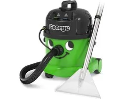 Numatic George GVE372-2 - Machine d'extraction par pulvérisation - Aspirateur d'eau - Vert - (NOUVEAU MODÈLE)