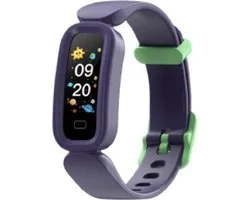 West Watches Model Sand Activity Tracker Stappenteller - Smartband - Sporthorloge Kinderen - Blauw/Paars