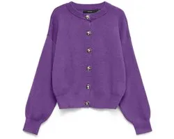 VERO MODA - VMNOELLA LS O-NECK CARDIGAN BOO Dames Trui