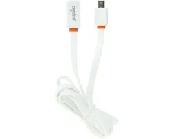 Jupio Flat Cable Micro USB to USB WHITE 1M