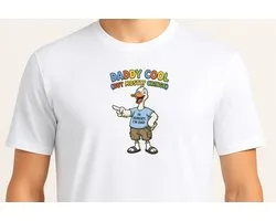 Daddy Cool but Mostly Cringe - T-shirt - mignon - kawaii - Cadeau - Cadeau - mignon - design mignon - design doux - art pastel - Drôle - Papa