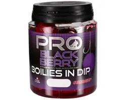 Starbaits Pro Boilies In Dip | 150g 20mm Black Berry