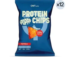 QNT Liife Protein Chips 12x50gr Paprika