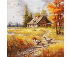 Kit de broderie HobbyJobby - Automne doré - Automne doré 042