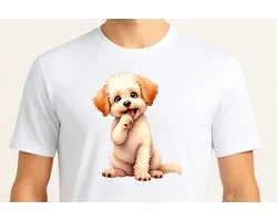 Teddy Maltipoo - T Shirt - Cute - Sarcastic - GoodVibes - Sarcasm - Funny - Gift - Cadeau - Sarcastisch - SarcastischeVibes - schattig - lief - feelgood - Hond - Dog