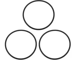 Dailygoods- O-ring vervangingsonderdeel 128.5mm - set van 3 - compatibel met Pentair PacFab - afdichting - schokbestendig - voor zandfilters - Afdicht