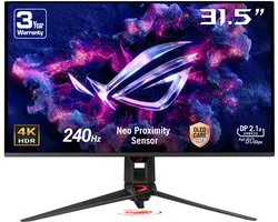 ASUS ROG Swift OLED PG32UCDMR - Moniteur de Gaming 4K UHD QD-OLED - 240 Hz - 0,03 ms - 31,5 pouces