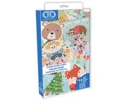 Diamond Dotz Greeting Cards Variety Value Pack 12 Cards - Needleart World