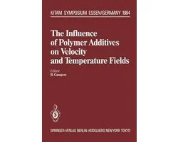 The Influence of Polymer Additives on Velocity and Temperature Fields