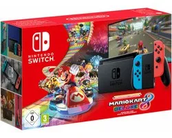 Nintendo Switch Console - Mario Kart 8 Deluxe - Blauw/Rood