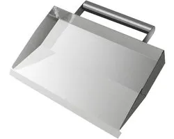 Plastering Trowel - Masonry Tool - Wall Finishing - Polished Steel Blade - 32 cm - Silver