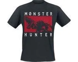 Monster Hunter World - Cover Men -Shirt - Black