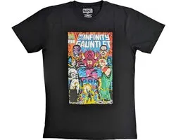 Marvel The Avengers - Infinity Gauntlet Heren T-shirt - 2XL - Zwart