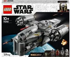 LEGO 75292 Star Wars The Mandalorian De Razor Crest Speelgoed Ruimteschip met Baby Yoda Poppetje, Bouwset voor Kinderen vanaf 10 Jaar