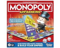 Hasbro Monopoly App Banking bordspel - digitaal bankieren - Engelstalig