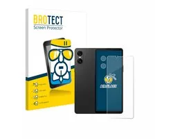 BROTECT - Protecteur d'écran pour Sony Xperia 10 VI (Avant+Caméra) - Film de protection Verre de protection transparent