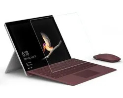 Shop4 - Microsoft Surface Go 3 Glazen Screenprotector -  Gehard Glas Transparant