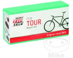 Kit rustine pour réparation de chambre à air vélo Rema Tip Top TT01 Neuf