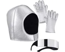 Casque d'Astronaute dressforfun - Avec Lunettes et Gants - Ensemble d'accessoires pour Costume d'Astronaute - Vêtements de Déguisement Carnaval - Halloween - Vêtements de Fête - Vêtements de Carnaval - Vêtements de Soirée - Fête