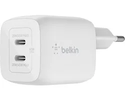 Belkin Boost - Up Charge Pro Adapter - 2-poorts - USB-C -45W - Wit