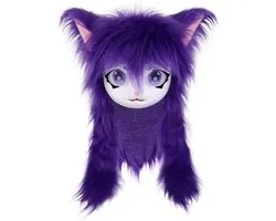 Dierenkop Kat Fursuit - Masker Kostuum - Halloween Cosplay - Grappige Uitdrukking - Uniseks Volwassene - Niet gespecificeerd