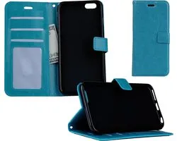 iPhone 5/5 s / 5SE Wallet Case Bookcase de Flip Case - Turquoise